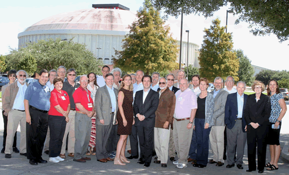 GCAGS Leadership Team photo, GCAGS Annual Meeting, Lafayette, Louisiana, Oct. 5, 2014.